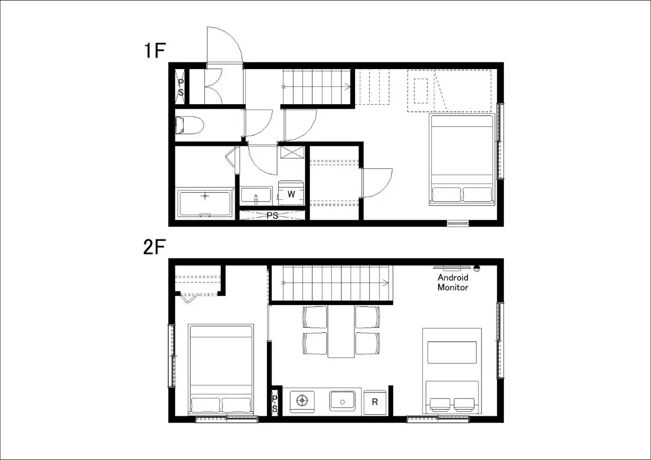 MAT SHIBUYAHONMACHI Premium 2LDKの間取り図